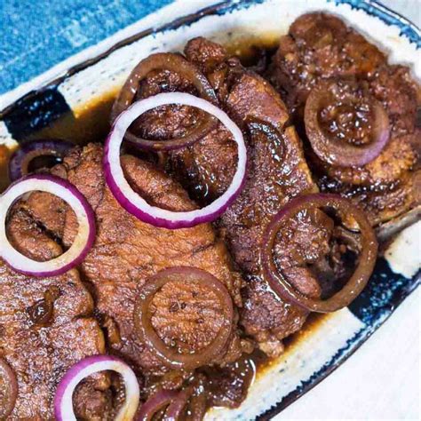pork bistek recipe|how to cook pork stew.